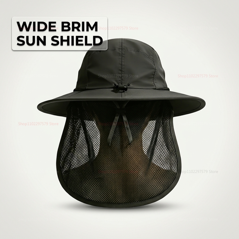 Bucket Hat Straw - Unisex Wide Brim Panama Straw Sun