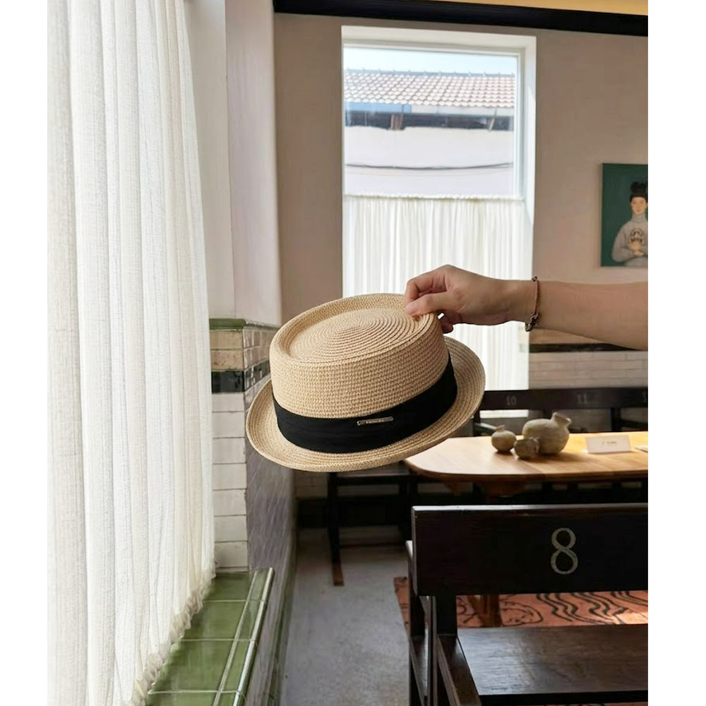 Classic Vintage British porkpi - Bucket Hat Straw avaliação e preço