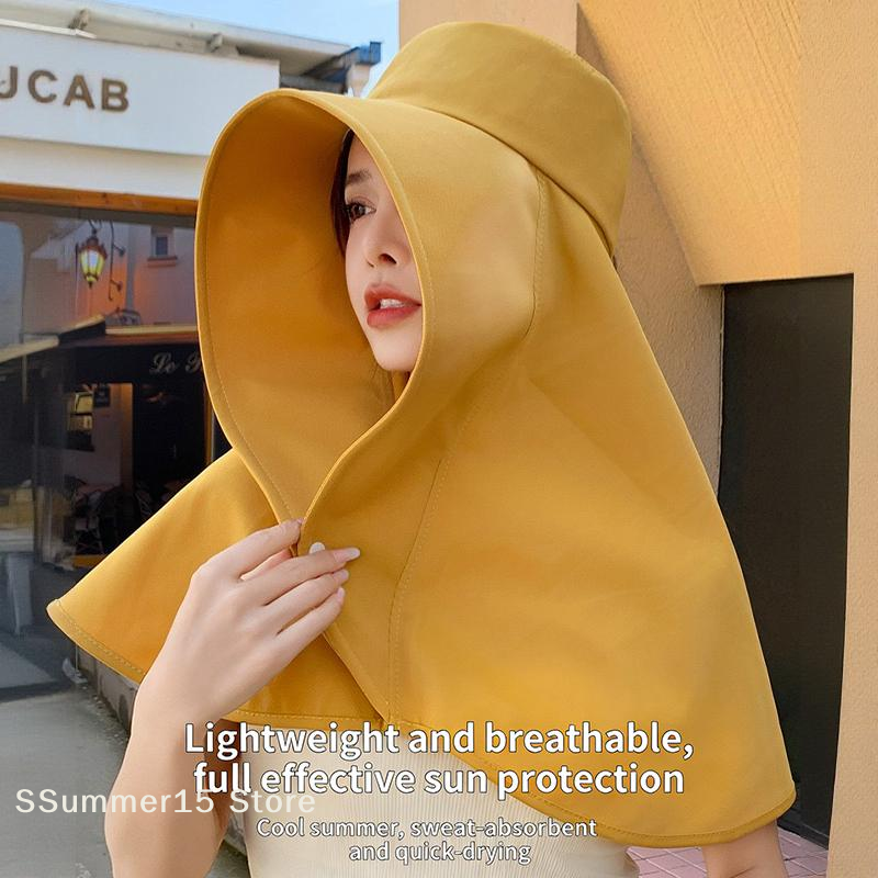 【R】Fashion Sun Protection Quic - Bucket Hat Straw avaliação e preço