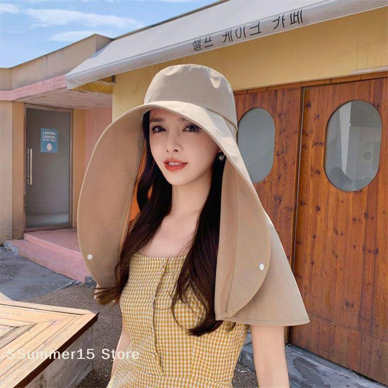 【R】Fashion Sun Protection Quic - Bucket Hat Straw avaliação e preço