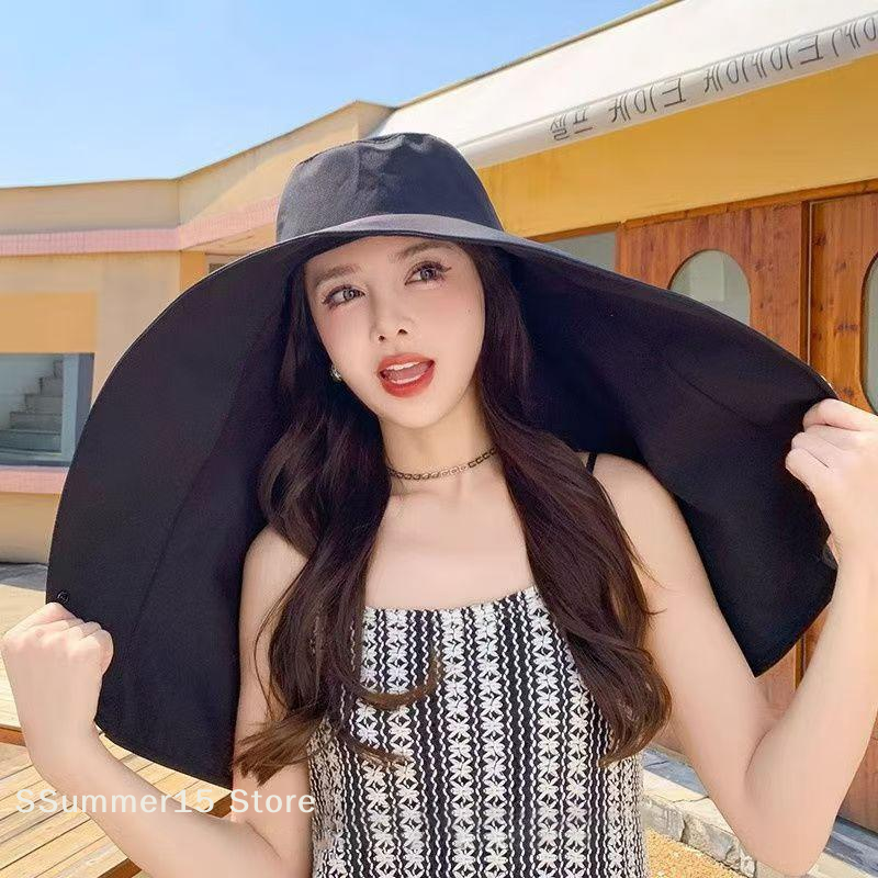 【R】Fashion Sun Protection Quic - Bucket Hat Straw avaliação e preço