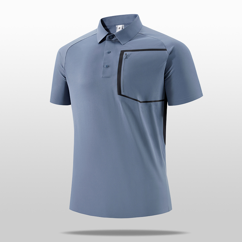Summer new ice silk POLO shirt - Polo Shirt Pique avaliação e preço