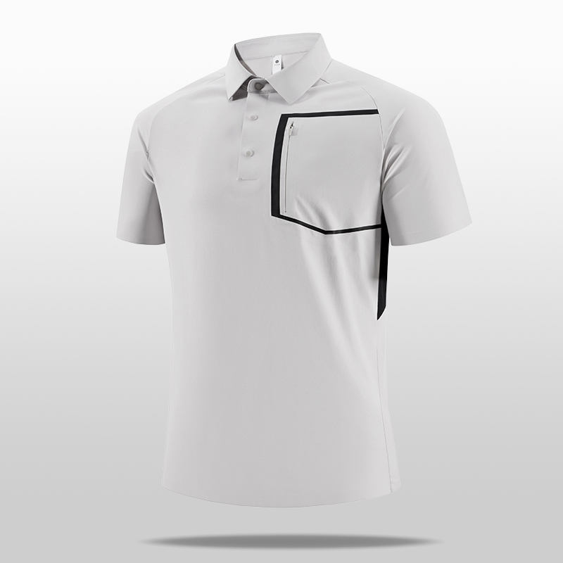 Summer new ice silk POLO shirt - Polo Shirt Pique avaliação e preço