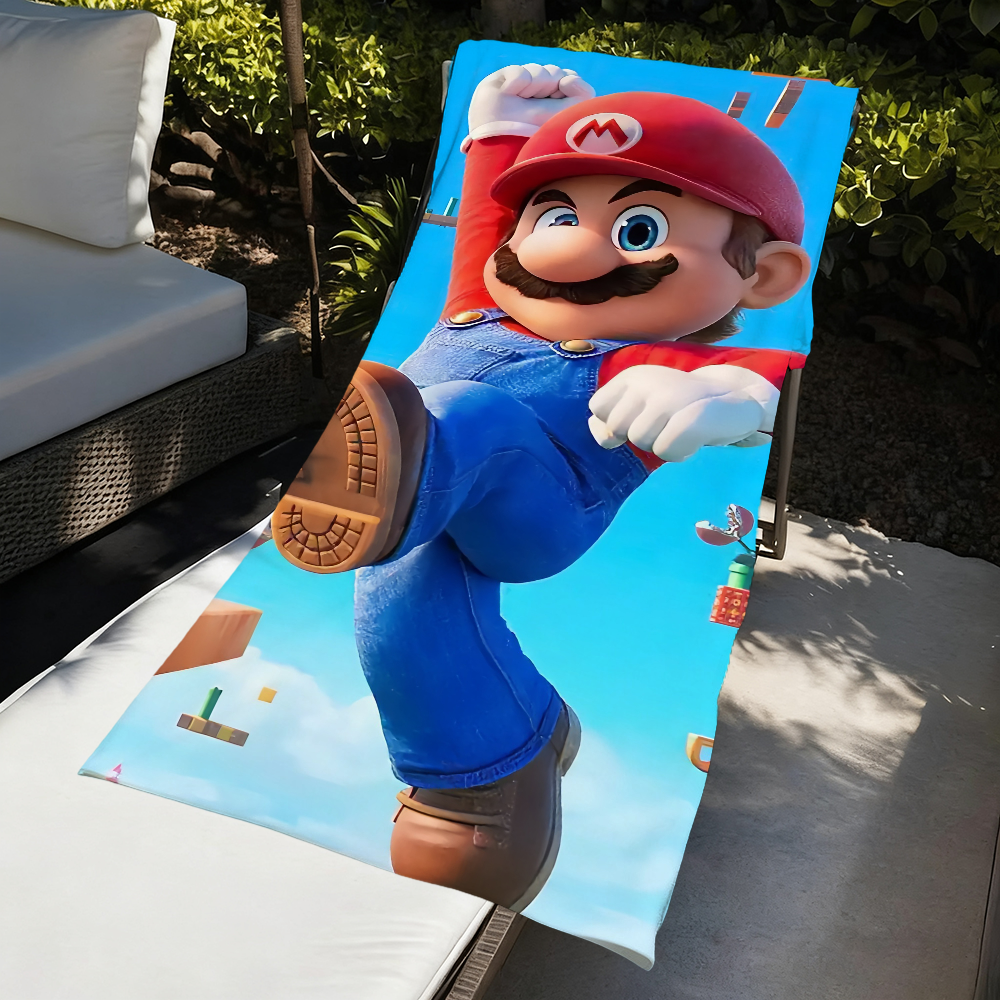 S-Super Game Towel Large Quick - Beach Towel Large avaliação e preço