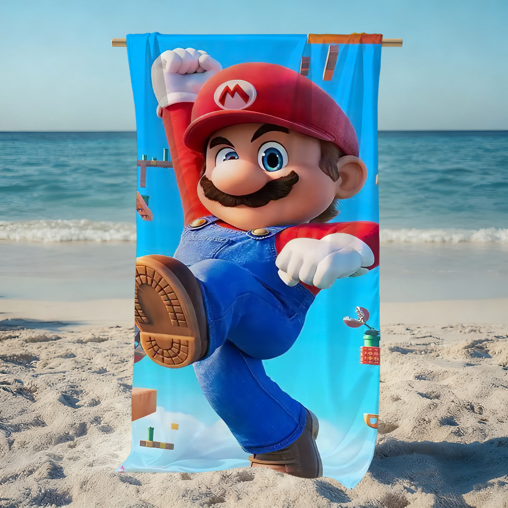 S-Super Game Towel Large Quick - Beach Towel Large avaliação e preço