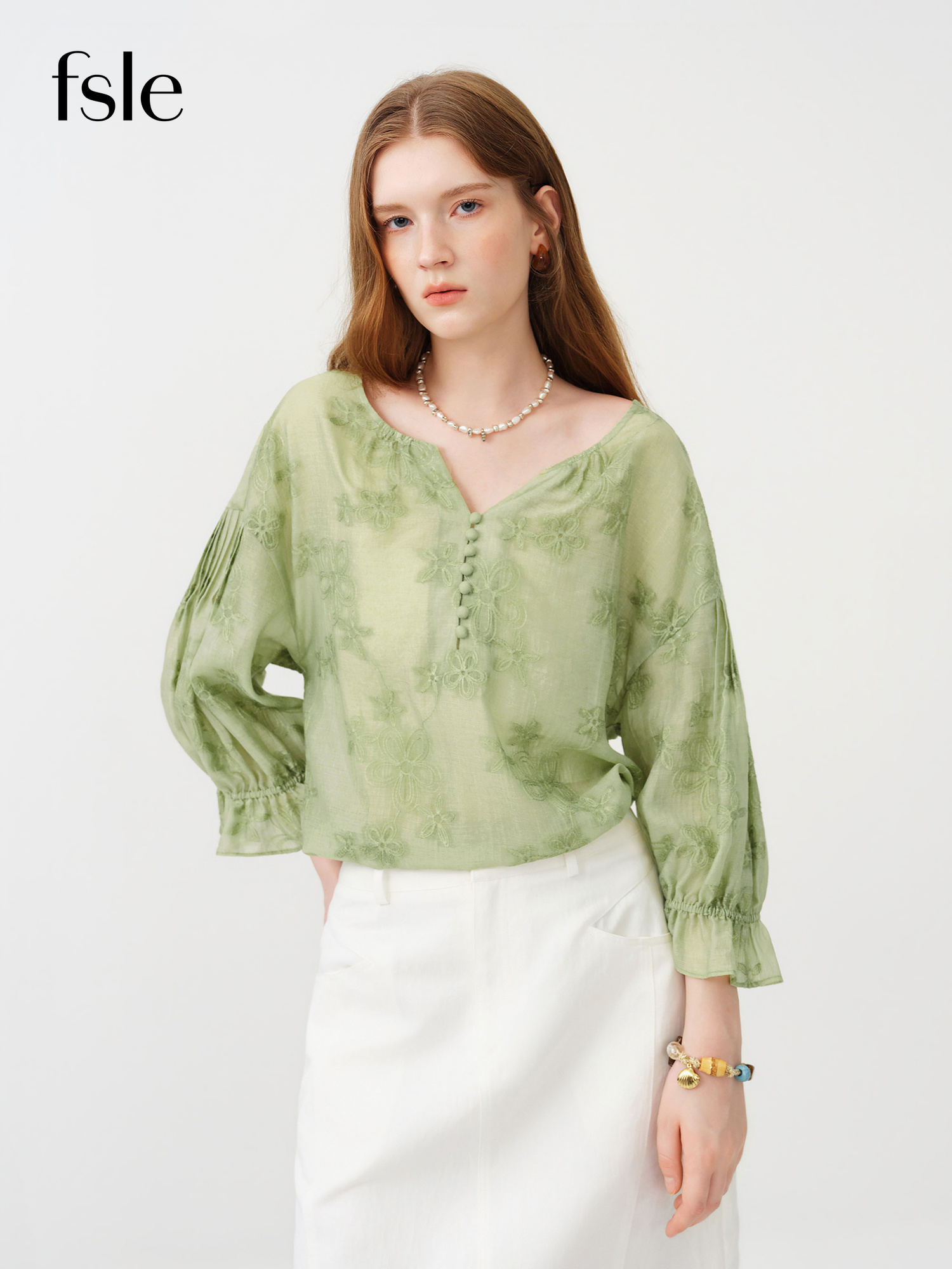 FSLE 2026 Summer Women's Relax - Resort Shirt Floral avaliação e preço