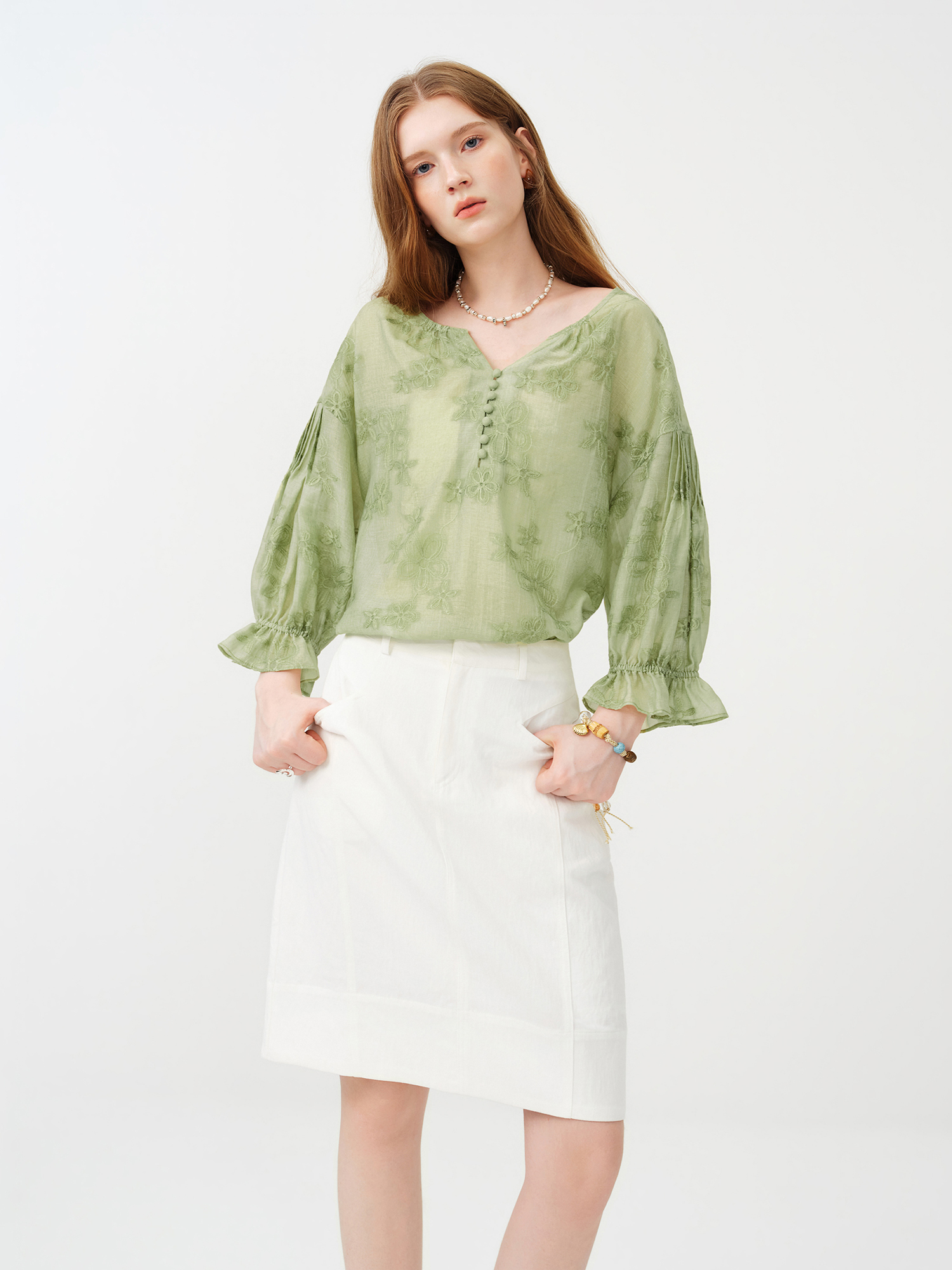 FSLE 2026 Summer Women's Relax - Resort Shirt Floral avaliação e preço