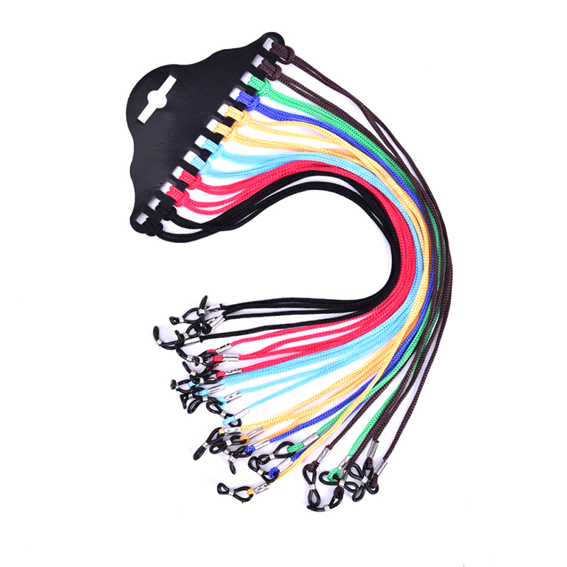 12Pcs/Set Nylon Chain Cord Eye - Sunglass Retainer Cord avaliação e preço