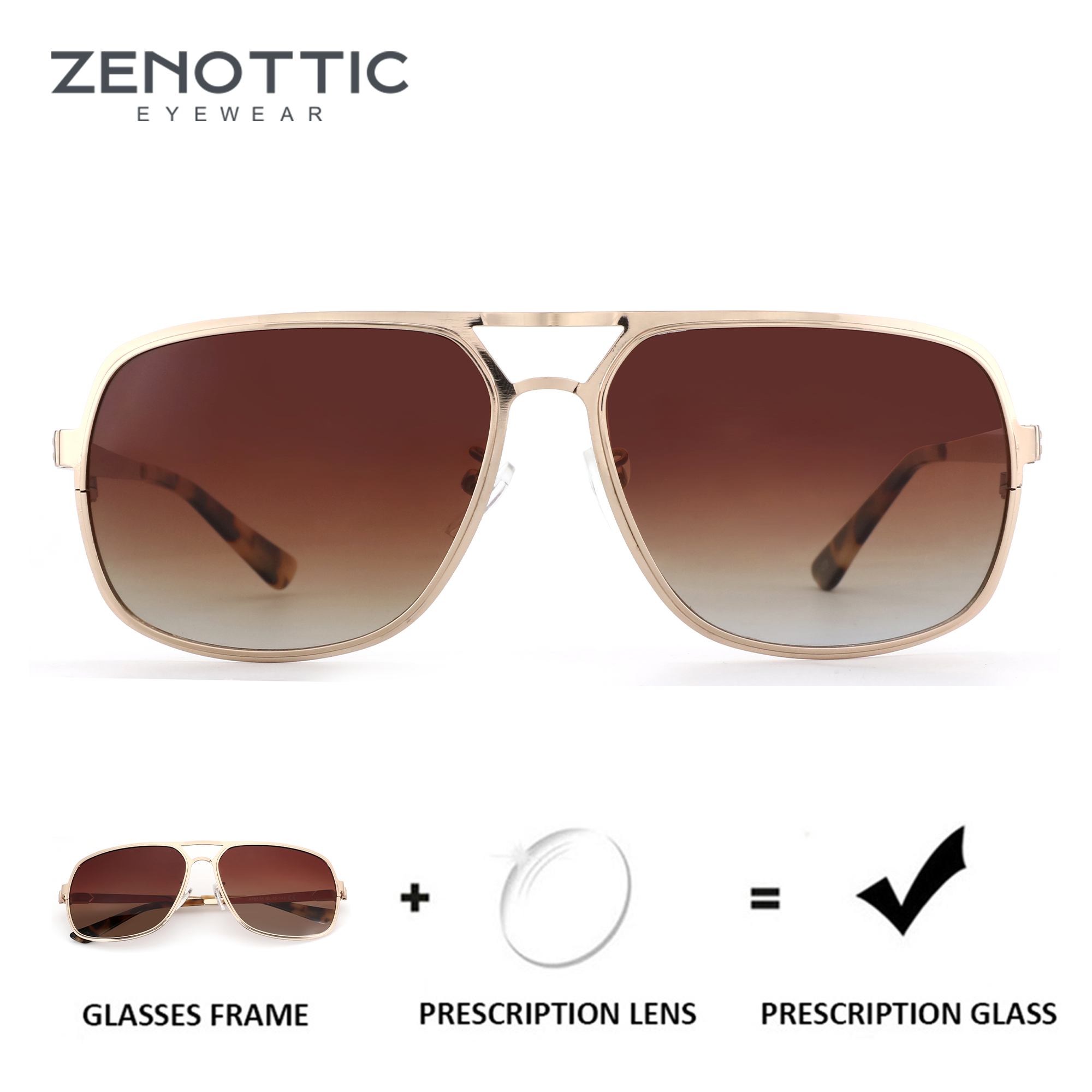 ZENOTTIC（XL Size）High Quilty M - Sunglasses Aviator Polarized avaliação e preço