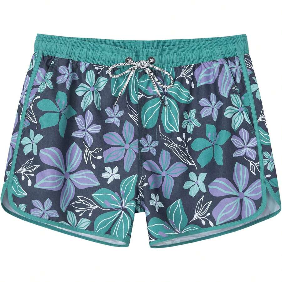 Mens Quick Dry Retro Swim Trun - Swim Trunk Quick Dry avaliação e preço