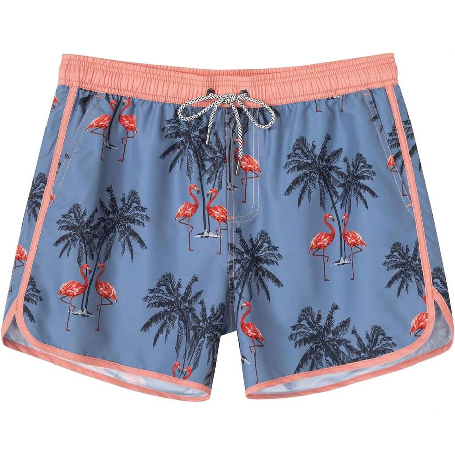 Mens Quick Dry Retro Swim Trun - Swim Trunk Quick Dry avaliação e preço