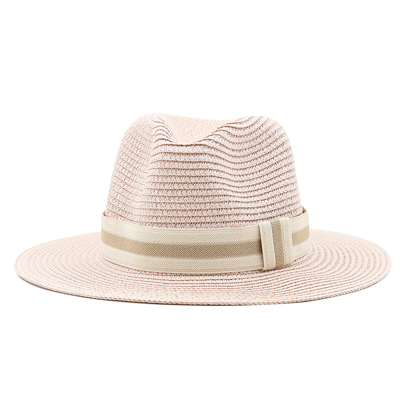 54-58-60CM Womens Summer Panam - Bucket Hat Straw avaliação e preço