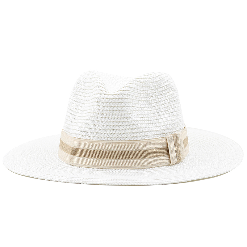 54-58-60CM Womens Summer Panam - Bucket Hat Straw avaliação e preço