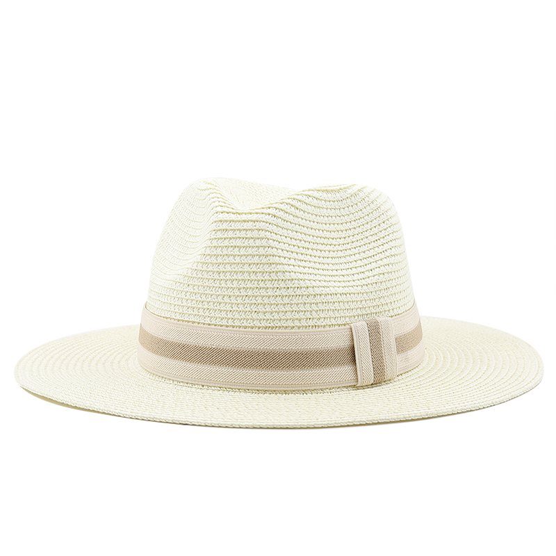 54-58-60CM Womens Summer Panam - Bucket Hat Straw avaliação e preço