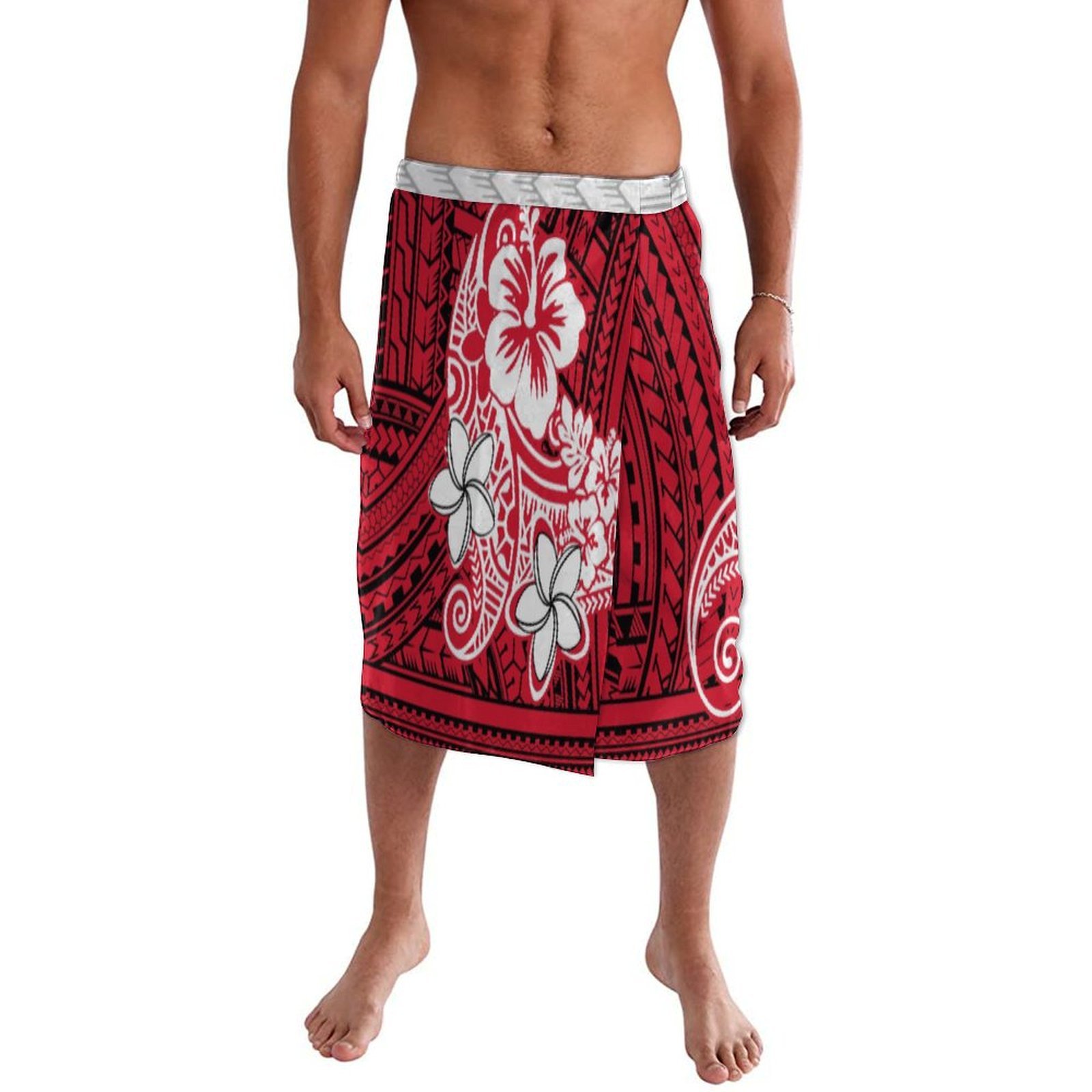 Polynesian Island Customized M - Sarong Men Wrap avaliação e preço
