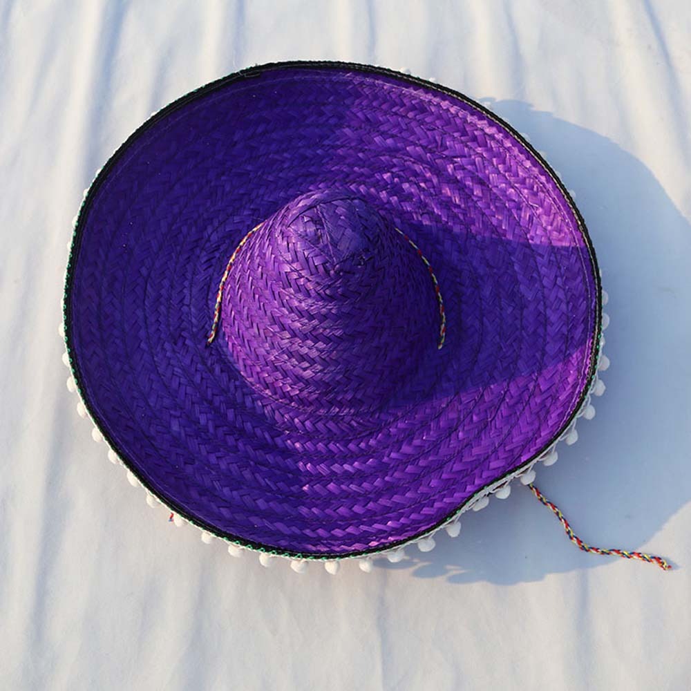 Summer Wide Brim Mexican Party - Bucket Hat Straw avaliação e preço