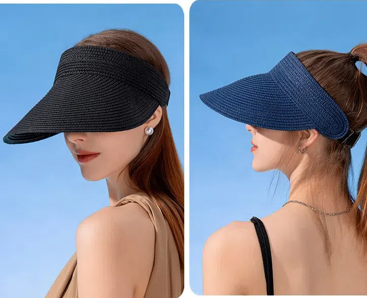 Women's UPF50 Wide Brim Sun Ha - Bucket Hat Straw avaliação e preço