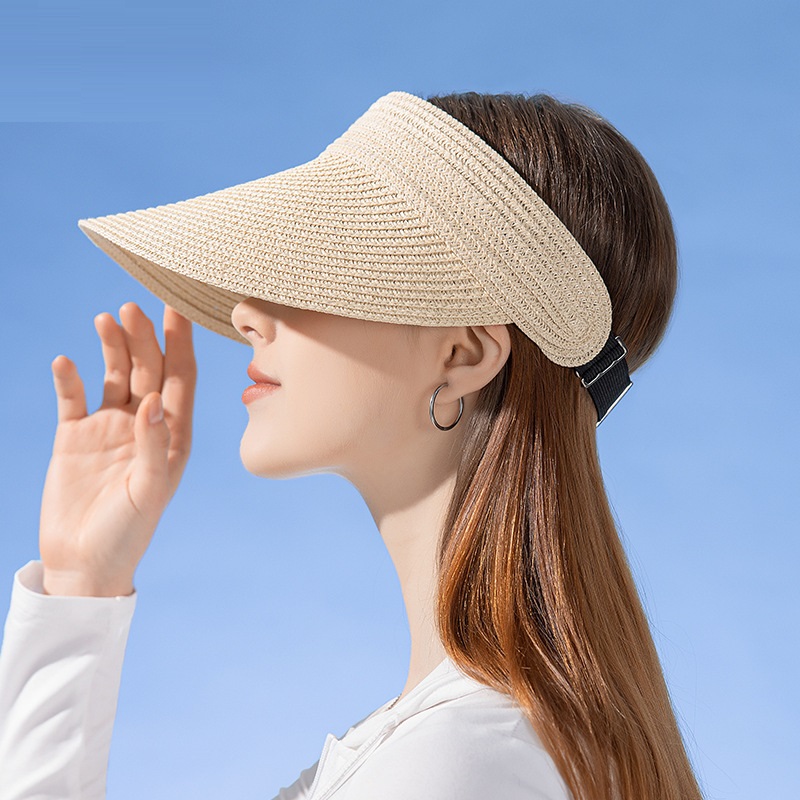 Women's UPF50 Wide Brim Sun Ha - Bucket Hat Straw avaliação e preço