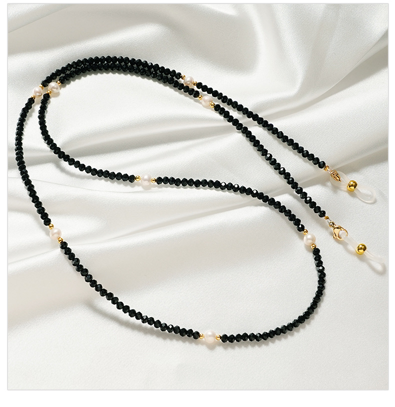 Pearl Crystal Glasses Chain wo - Sunglass Retainer Cord avaliação e preço