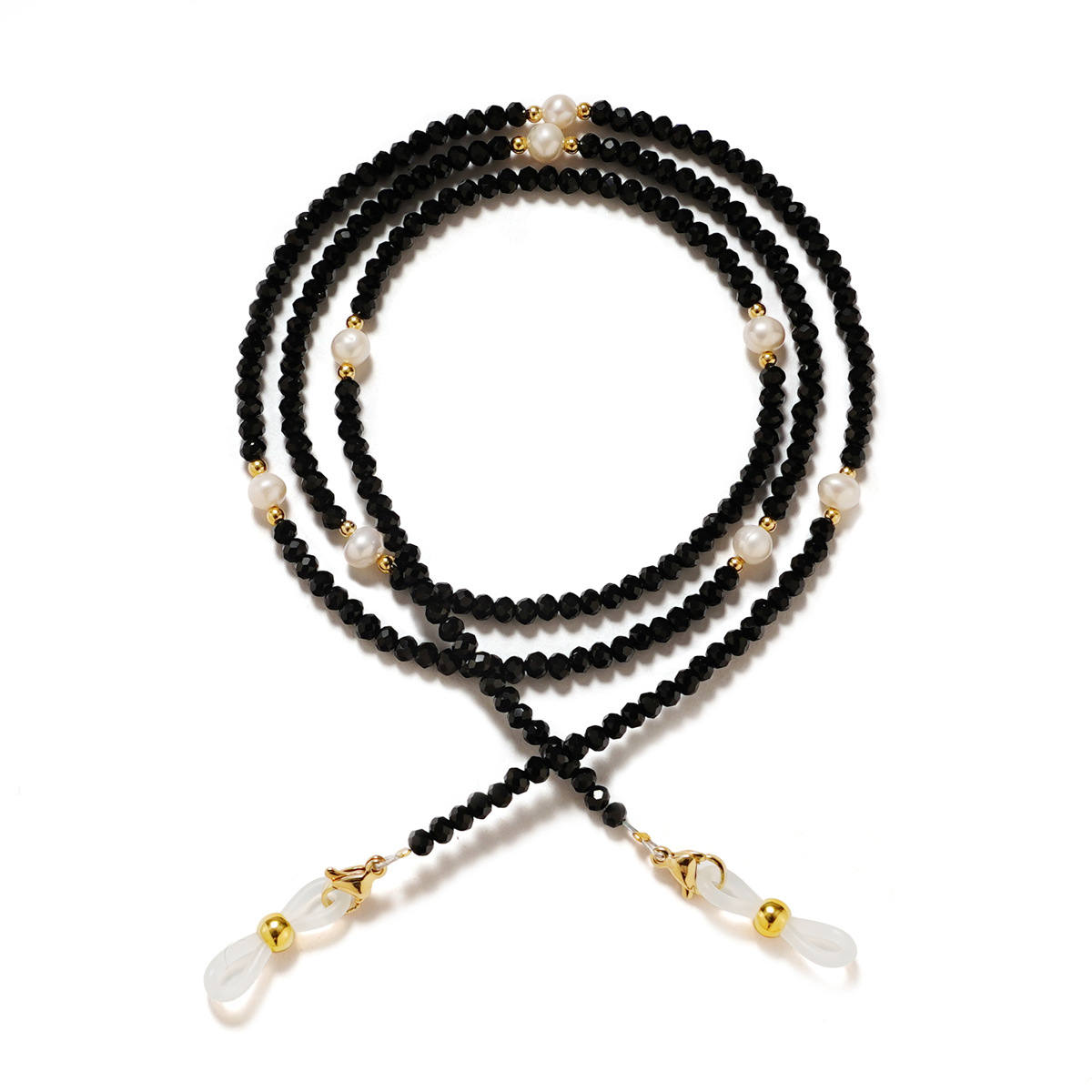 Pearl Crystal Glasses Chain wo - Sunglass Retainer Cord avaliação e preço