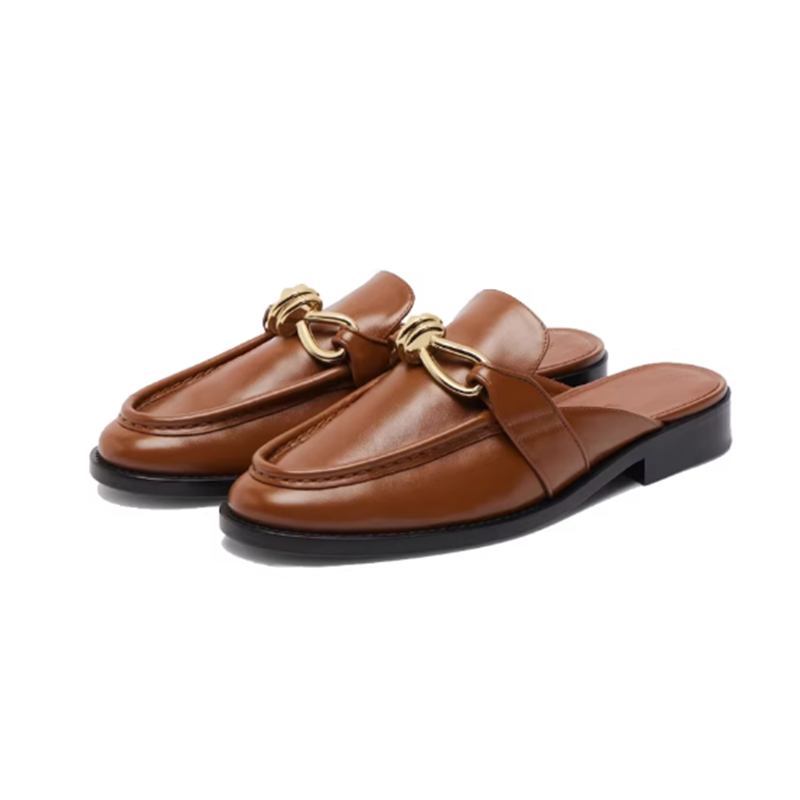 Metal Buckle Half Slippers For - Espadrille Slip On avaliação e preço