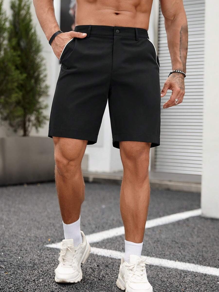 Men's Business Casual Chino Sh - Shorts Chino Slim avaliação e preço