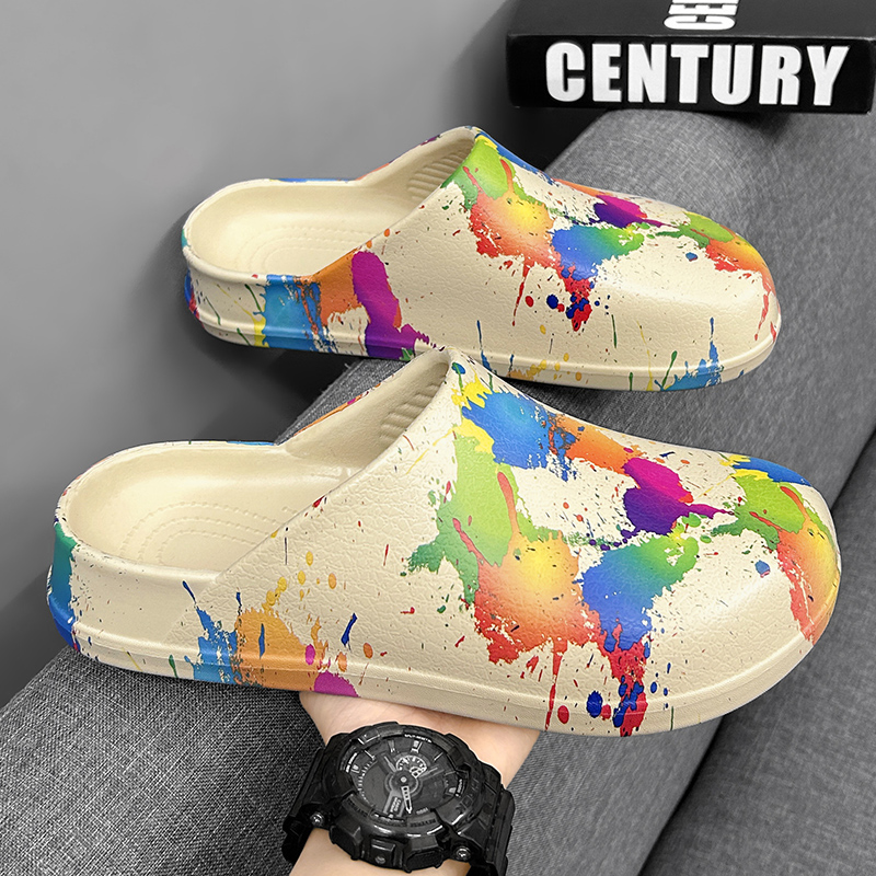 Men Women Graffiti Clogs EVA S - Espadrille Slip On avaliação e preço
