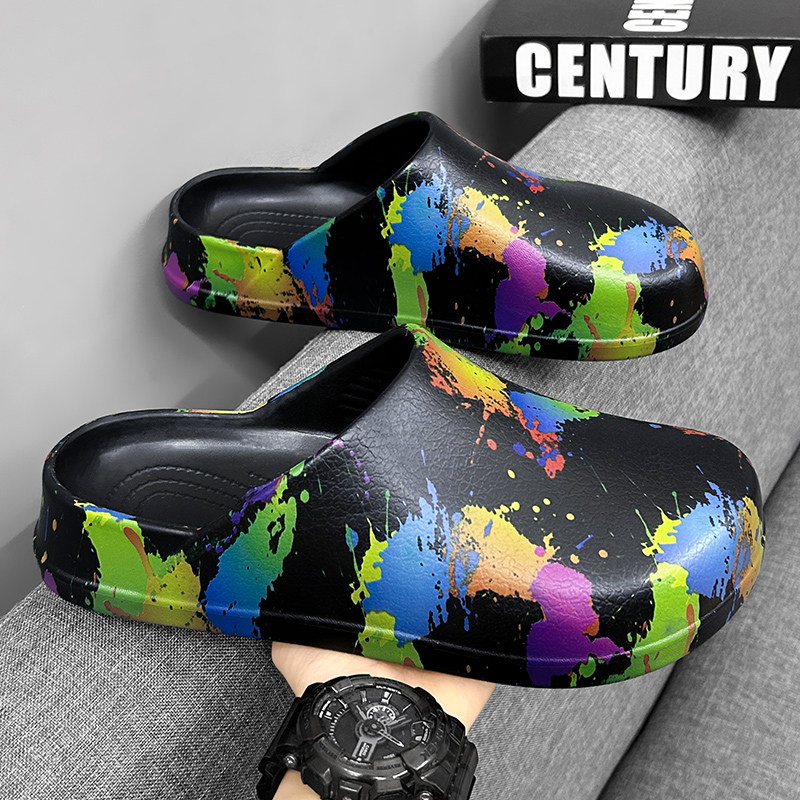 Men Women Graffiti Clogs EVA S - Espadrille Slip On avaliação e preço