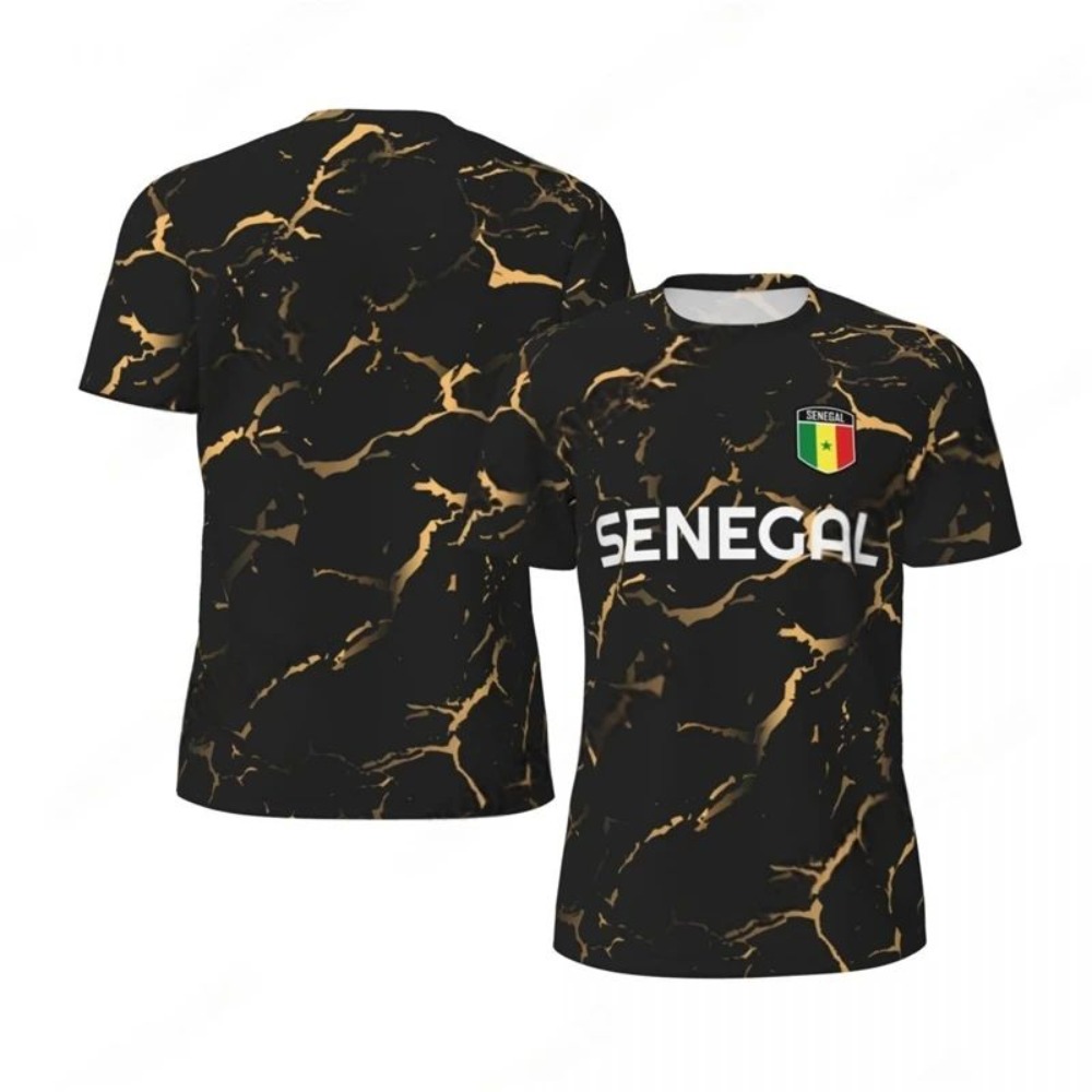 2026 New Summer Senegal Flag G - Tee Graphic Print avaliação e preço