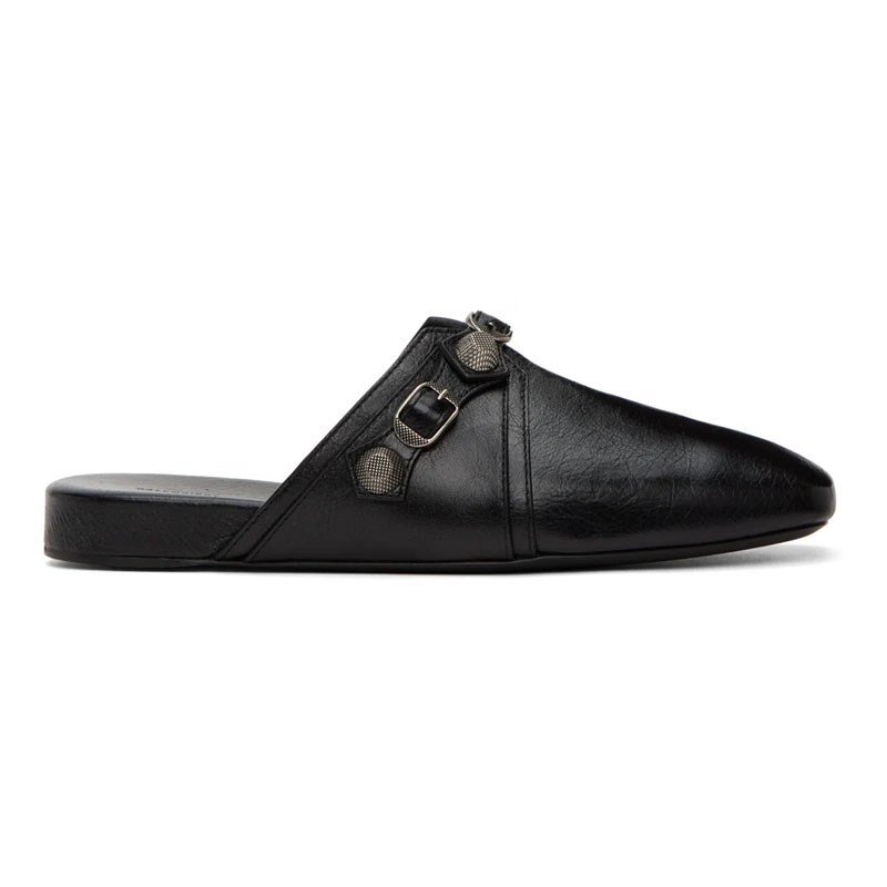 Black Soft Leather Square Toes - Espadrille Slip On avaliação e preço