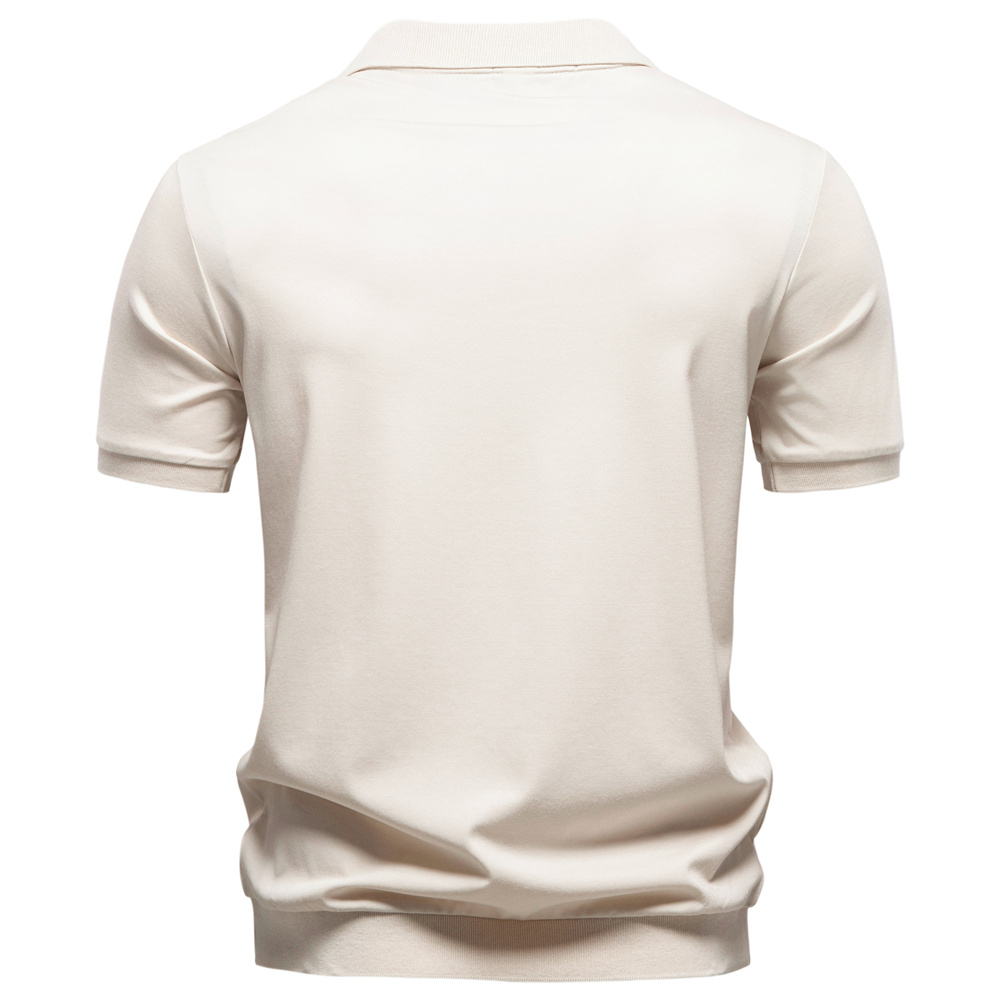AIOPESON Men's Breathable Silk - Polo Shirt Pique avaliação e preço
