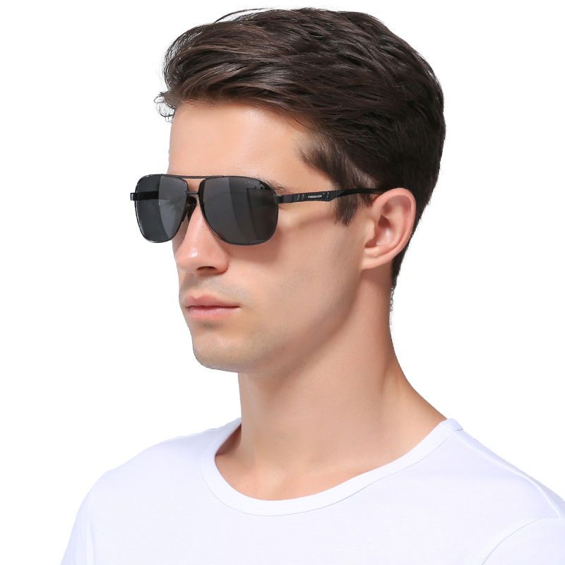 KINGSEVEN Brand Men Sunglasses - Sunglasses Aviator Polarized avaliação e preço