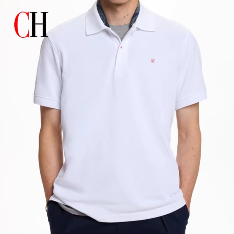 CH Men's Basic  Polo Shirt Sho - Polo Shirt Pique avaliação e preço
