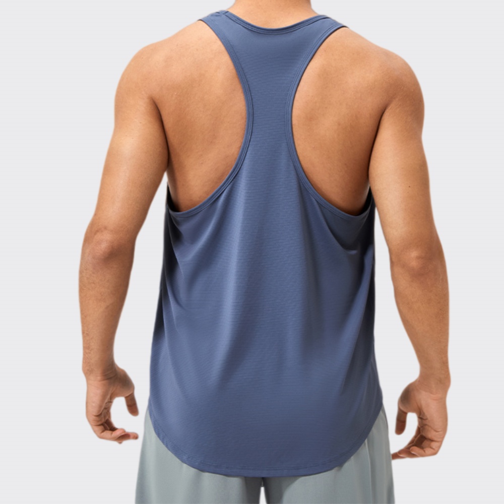 Men's Sleeveless Shirt Fitness - Tank Top Muscle avaliação e preço
