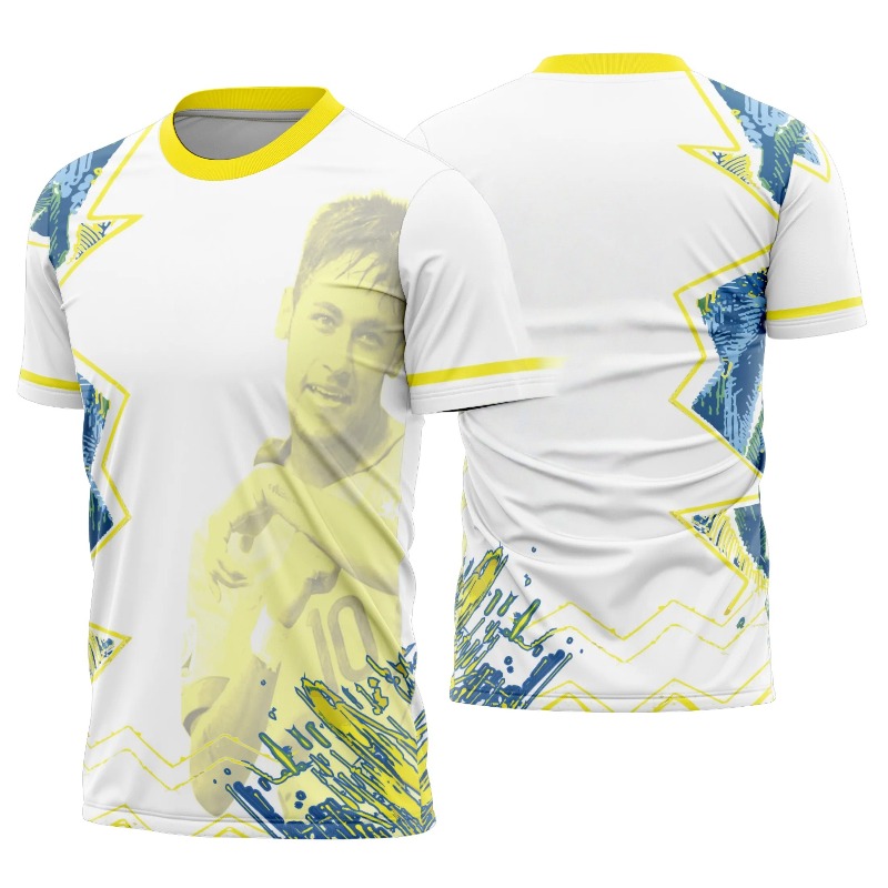 Summer Brazil Neymar No.10 Gra - Tee Graphic Print avaliação e preço