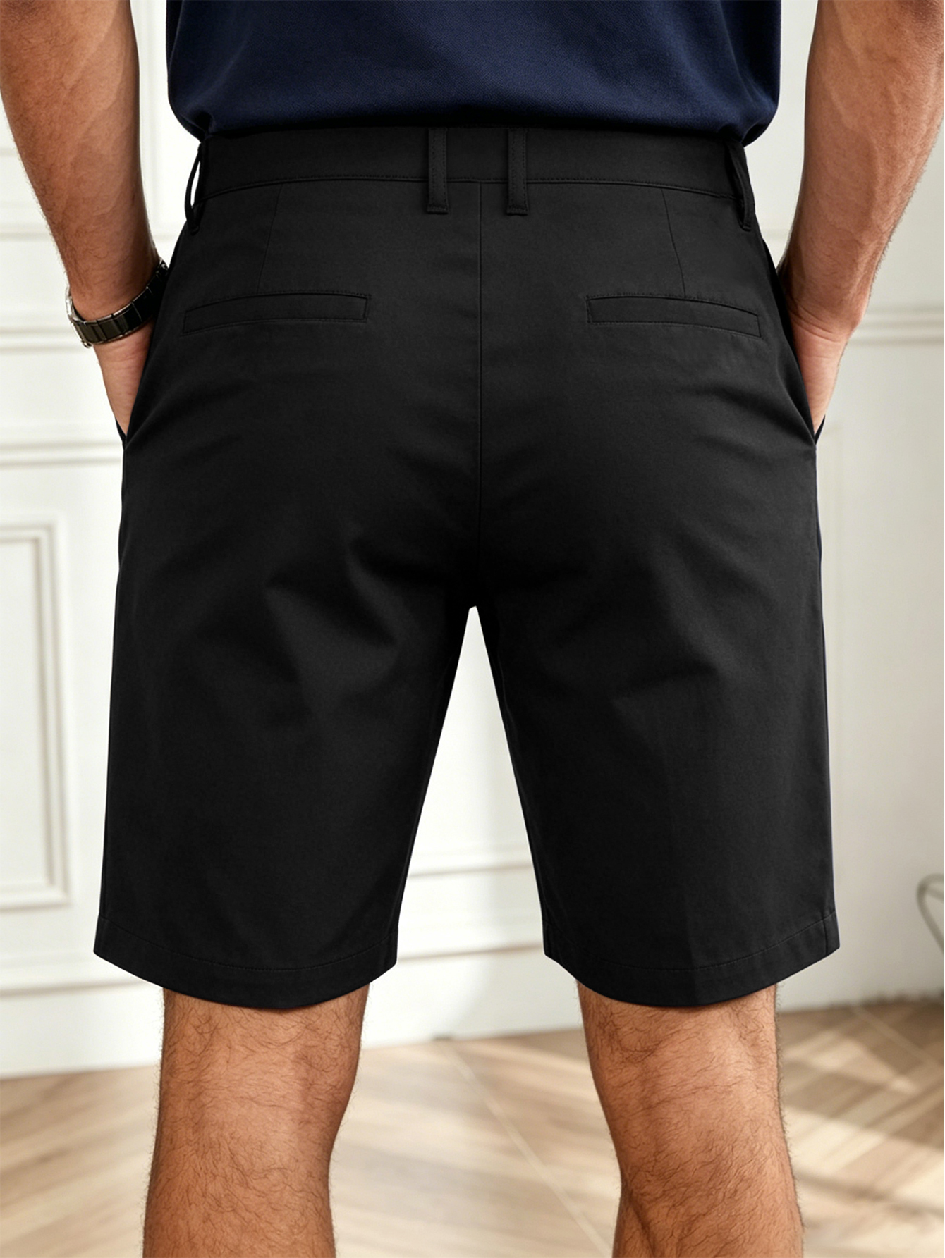 Men's Summer Stretch Chino Sho - Shorts Chino Slim avaliação e preço