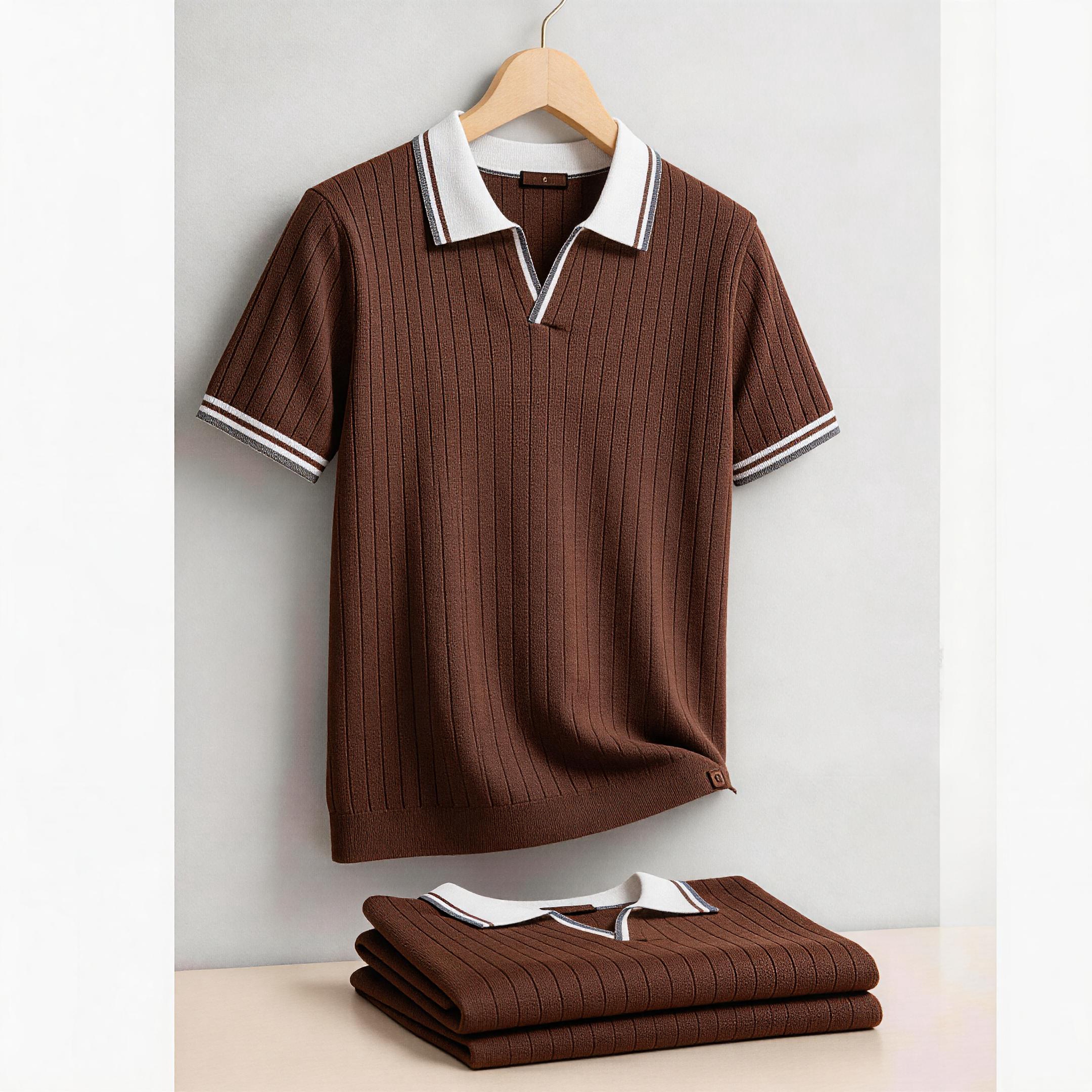 AIOPESON Men's Polo Shirt 100% - Polo Shirt Pique avaliação e preço