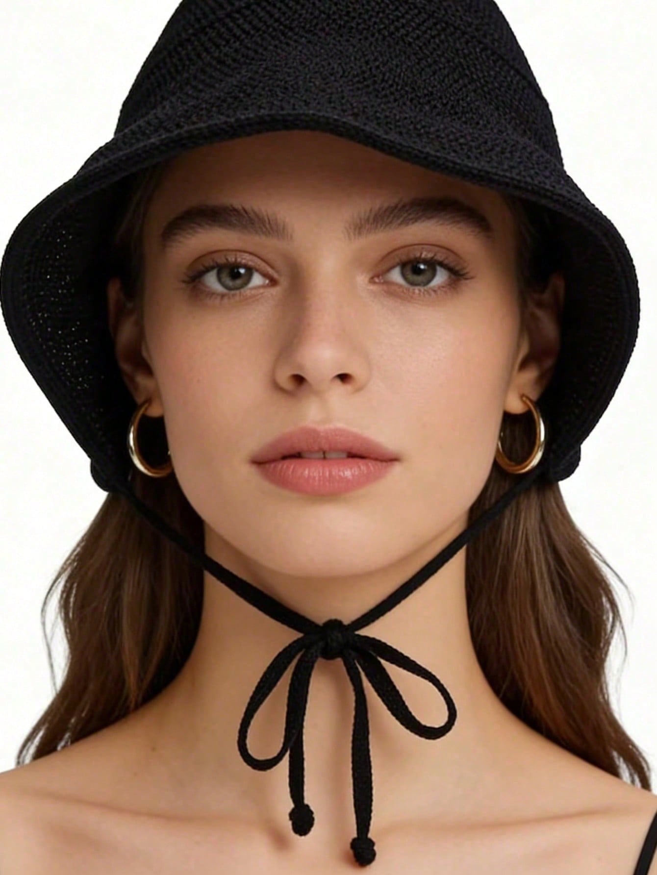 Straw Wide-Brim Sun Hat For Wo - Bucket Hat Straw avaliação e preço