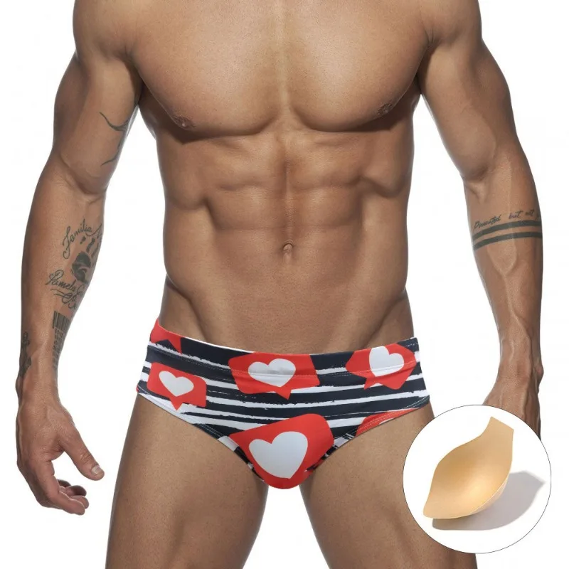 Men Swimming Trunks Push Pad S - Trunks Board Surf avaliação e preço