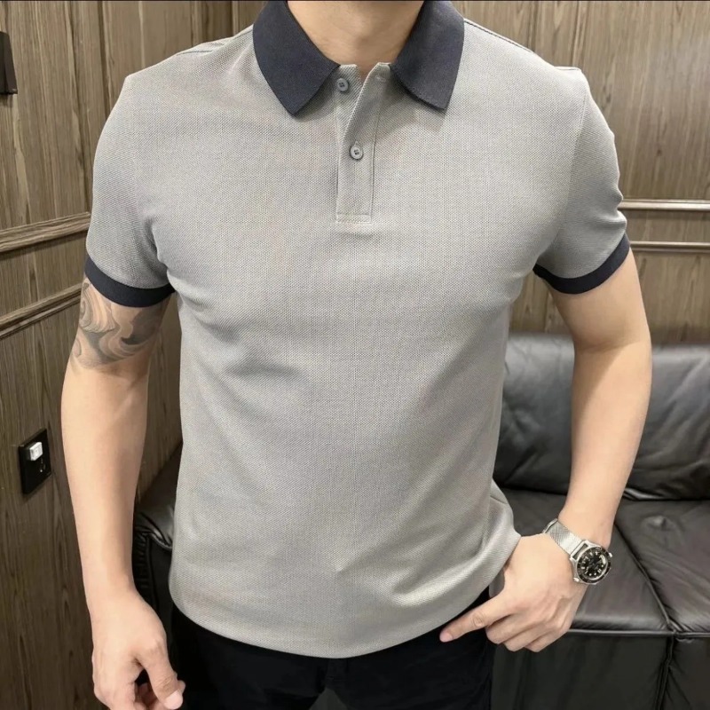 Men's Plus Size Pique Polo Shi - Polo Shirt Pique avaliação e preço