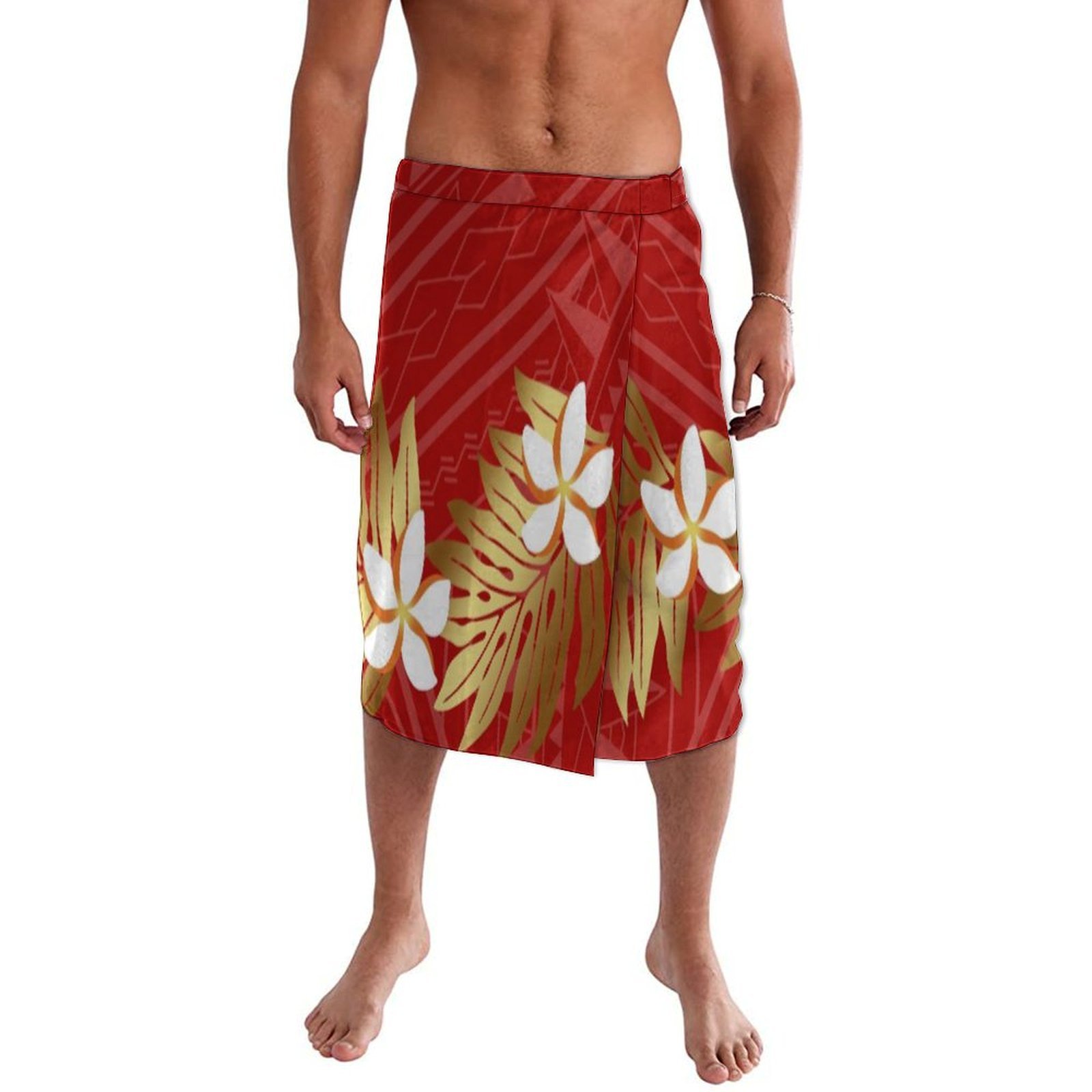Polynesian Island Customized M - Sarong Men Wrap avaliação e preço