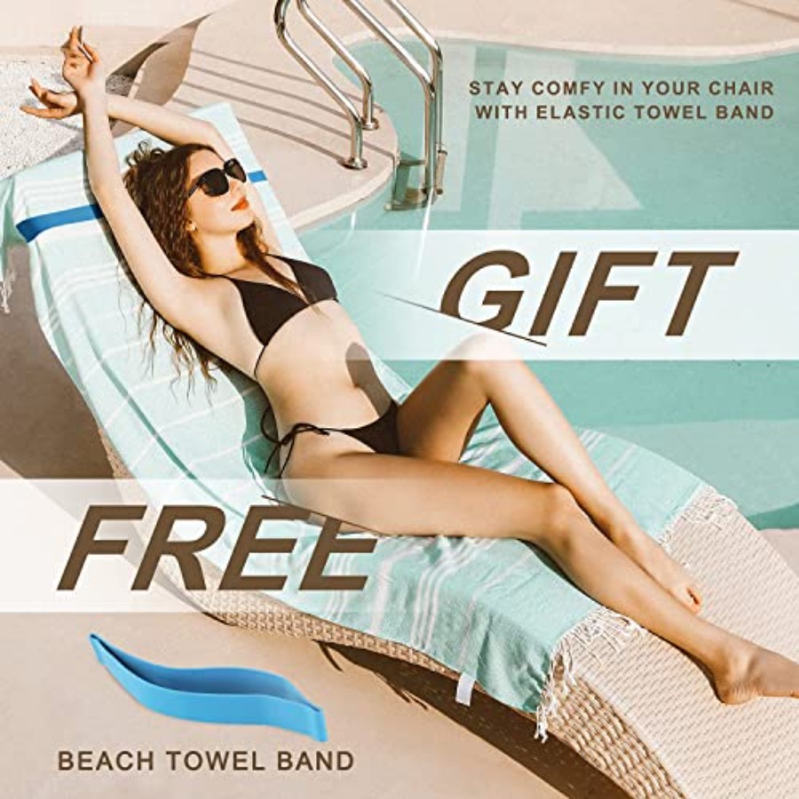 Packs Turkish Beach Towel Bath - Beach Towel Large avaliação e preço