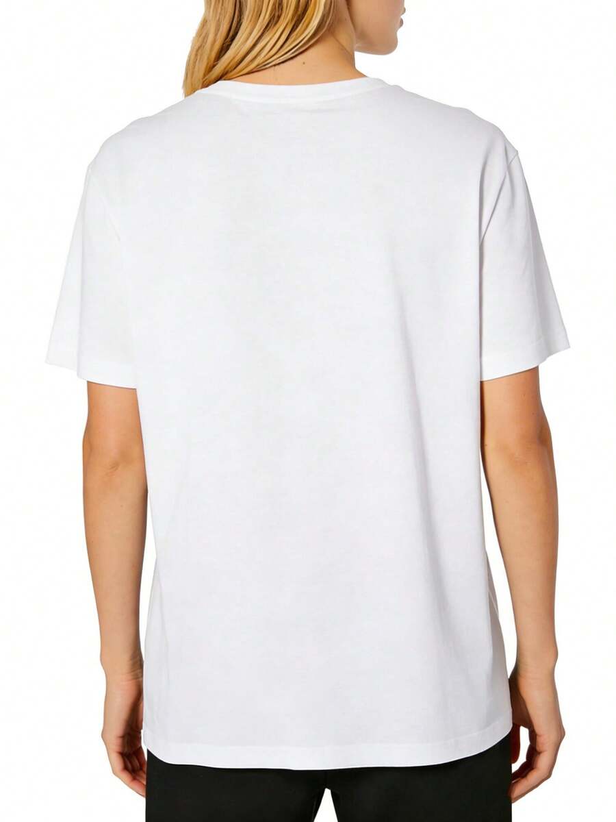 Women Plus Size Graphic Print  - Tee Graphic Print avaliação e preço