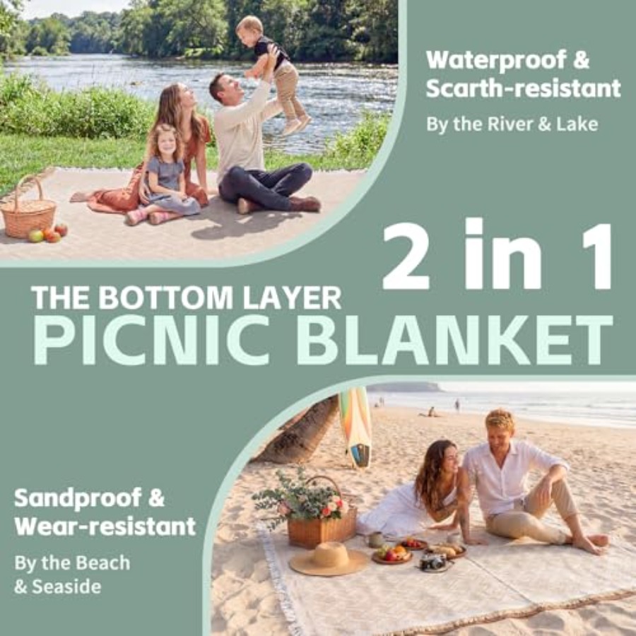2 in 1 Extra Large Boho Beach  - Beach Towel Large avaliação e preço