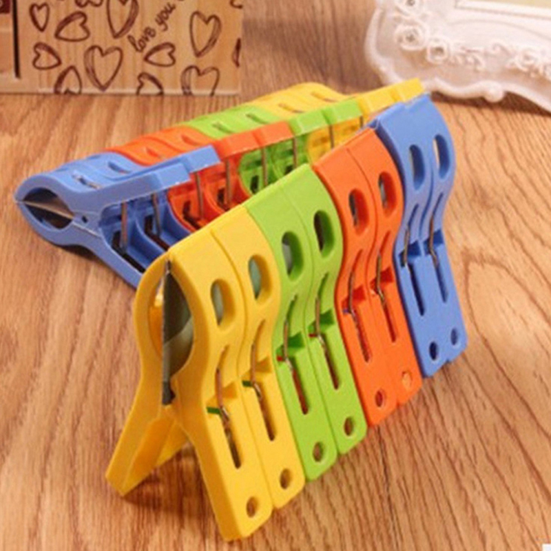 🧫 8ps/set Hanger Clips Large P - Beach Towel Large avaliação e preço