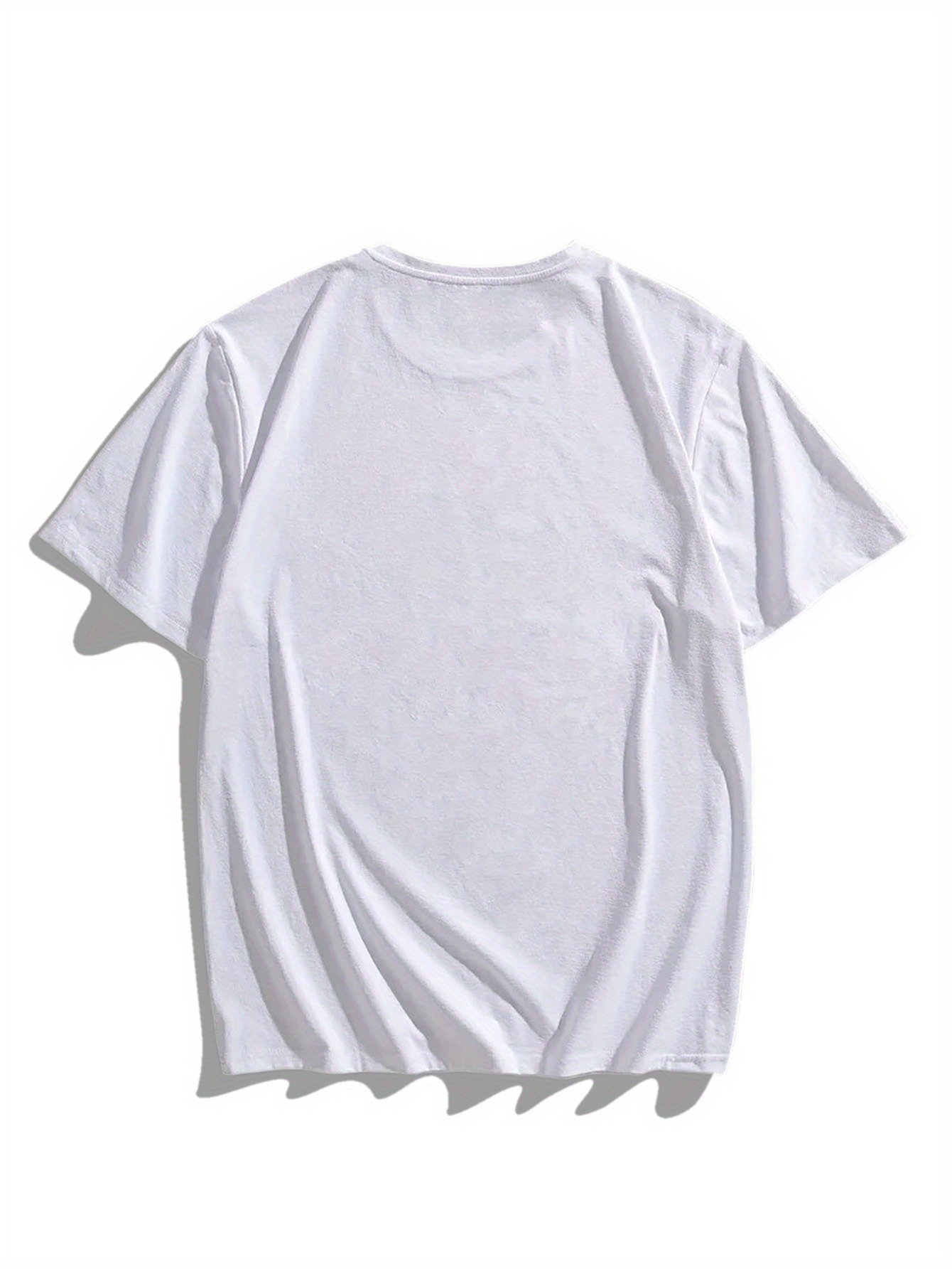 Plus Size Men's Summer T-shirt - Tee Graphic Print avaliação e preço