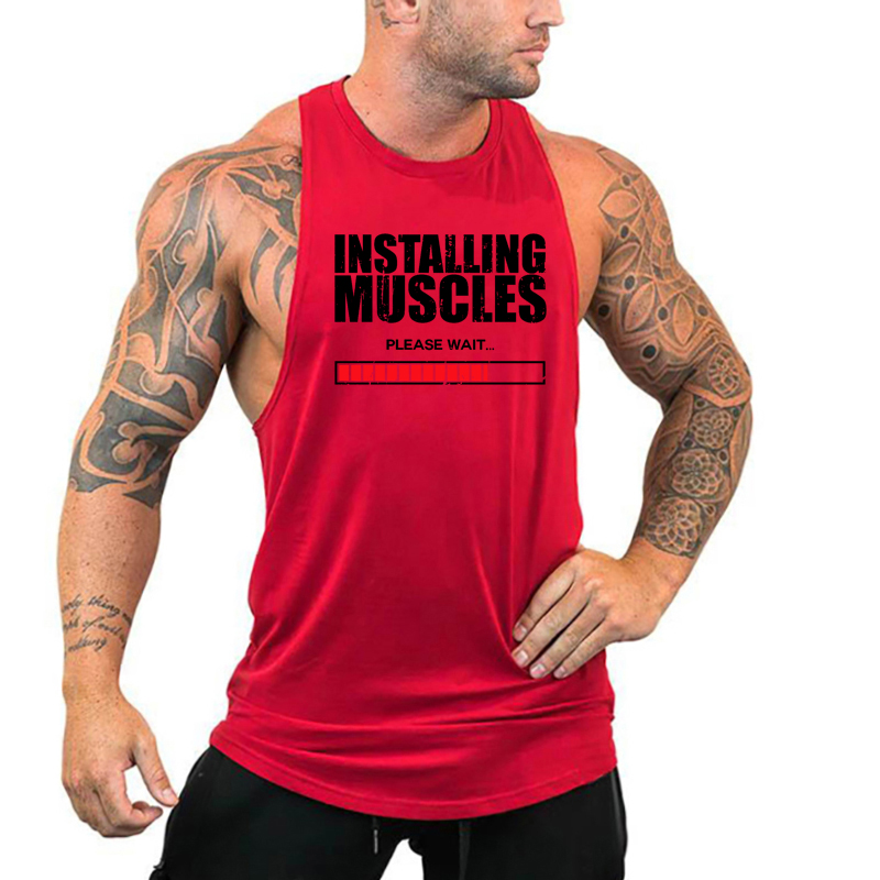 Installing Muscles Please Wait - Tank Top Muscle avaliação e preço