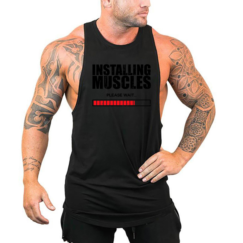 Installing Muscles Please Wait - Tank Top Muscle avaliação e preço