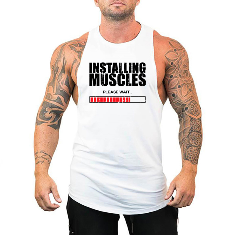 Installing Muscles Please Wait - Tank Top Muscle avaliação e preço