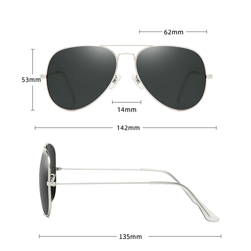 New Fashion Aviation Sunglasse - Sunglasses Aviator Polarized avaliação e preço
